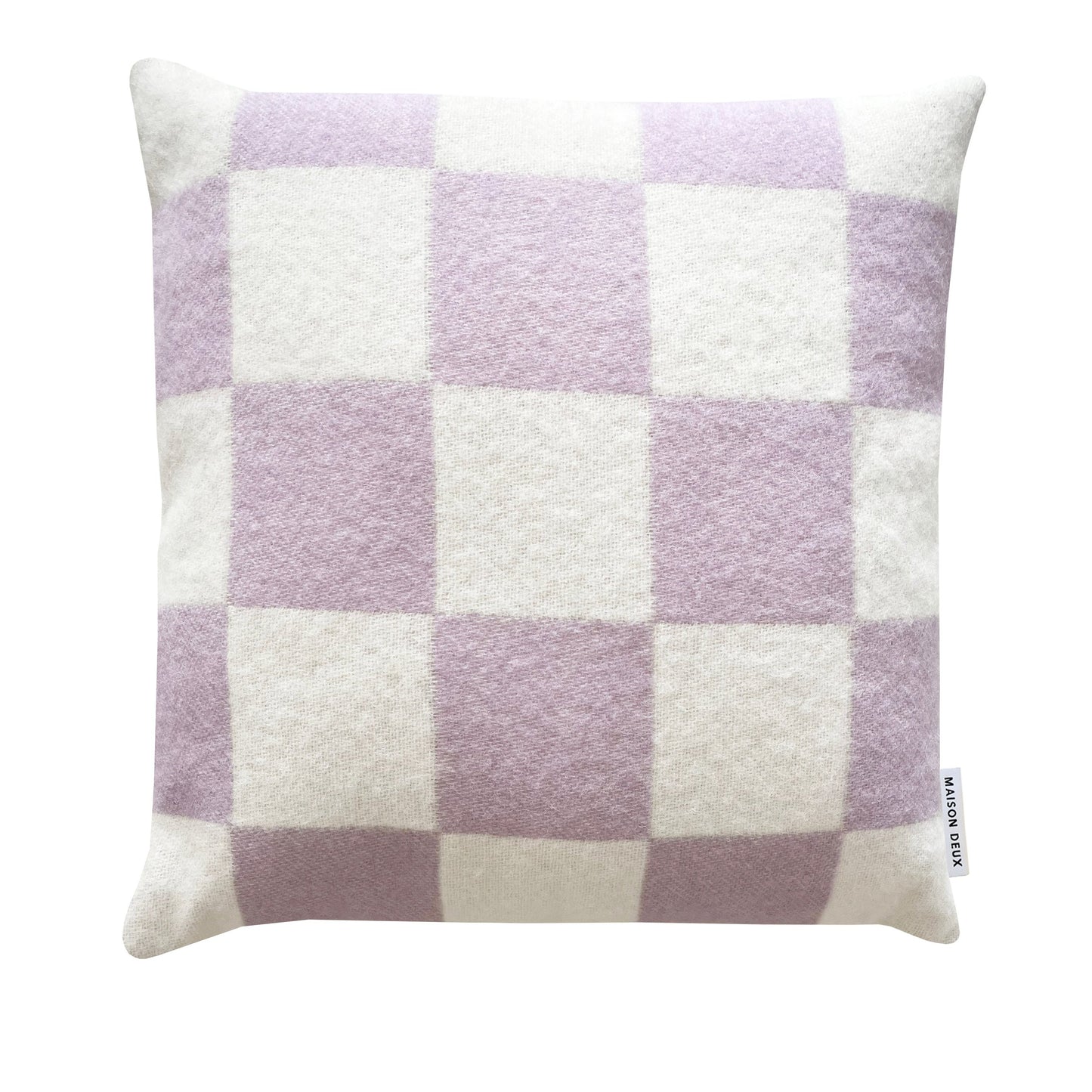 Checkerboard Pyntepute ull LIlac white