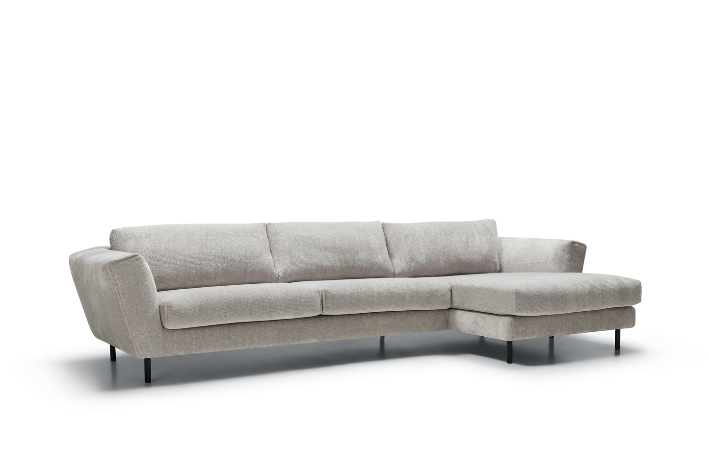 Gustav 2-seter sofa med chaiselongue