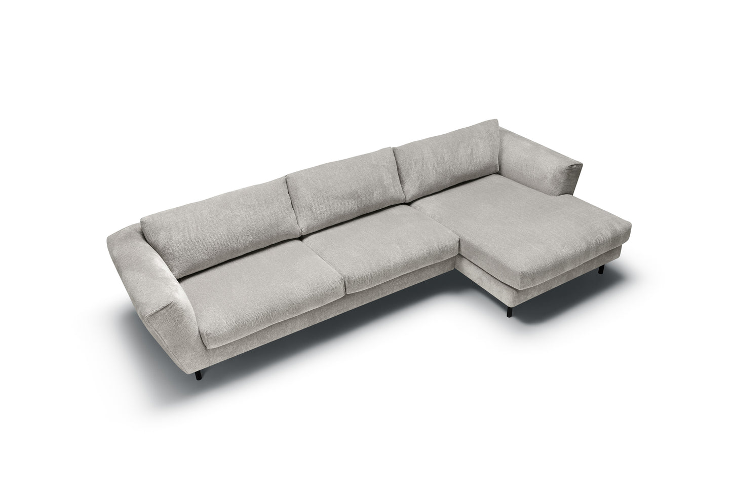 Gustav 2-seter sofa med chaiselongue