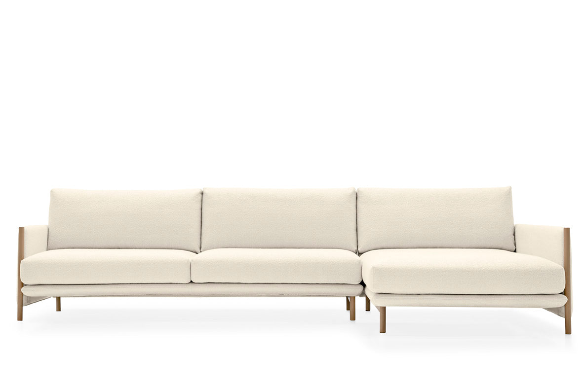 Niki sofa, 3-seter med maxi chaiselongue