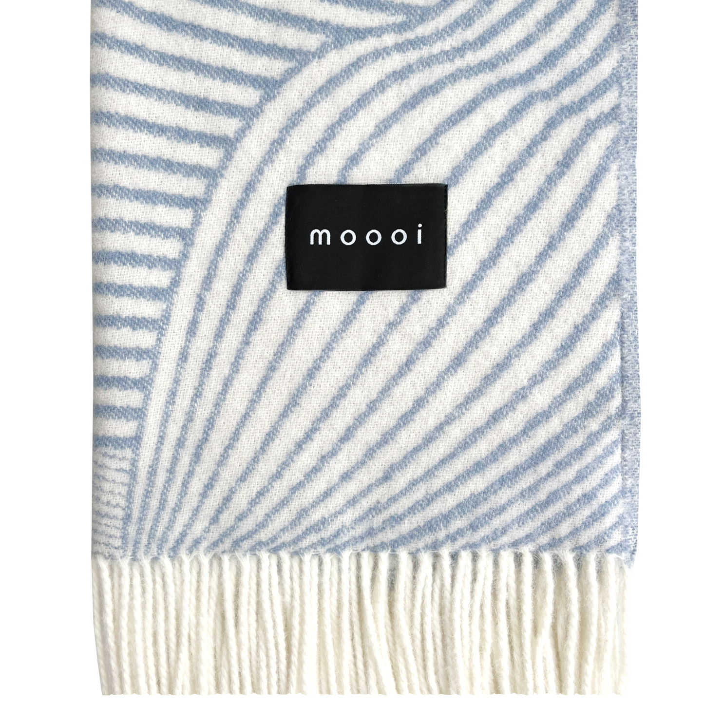 Moooi Techno Bee ullpledd Denim cream