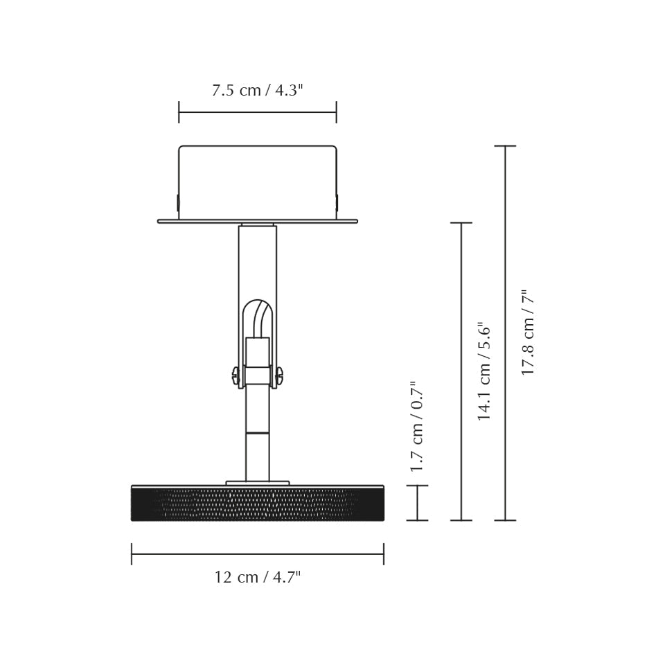 Asteria spot lamp, en del av kategorien Vegglampe - At Home Interiør